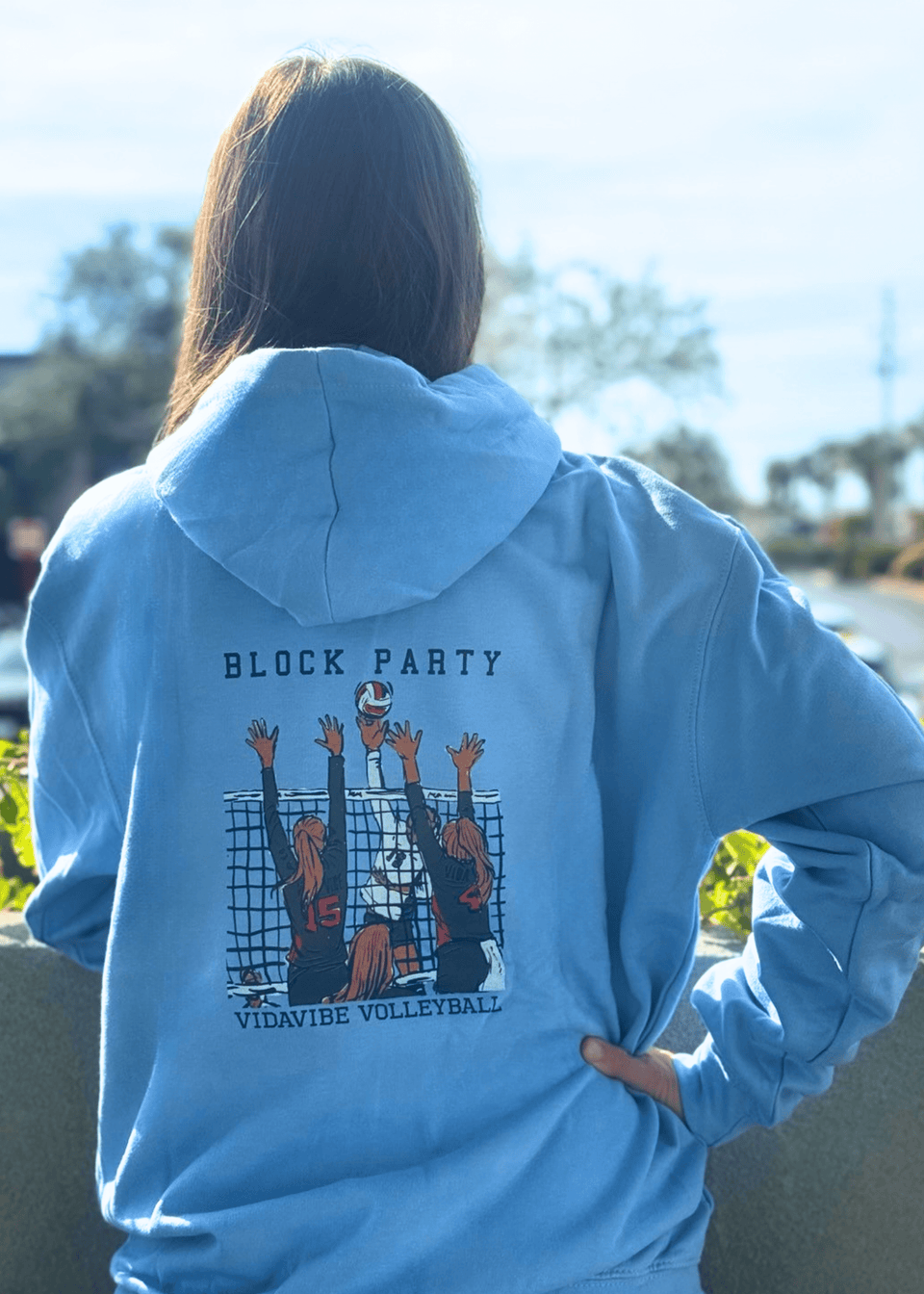 Block Party Volleyball Sweatshirt